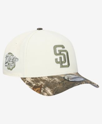 Мужская кепка New Era Khaki/Realtree Camo San Diego Padres 9FORTY A-Frame Adjustable