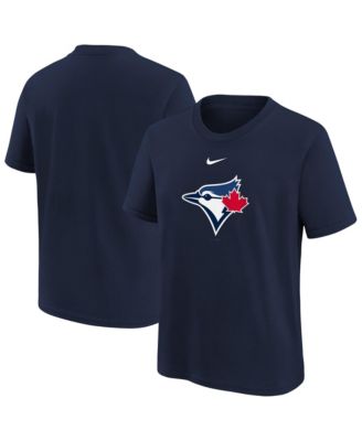 Nike Детская футболка с большим логотипом Toronto Blue Jays для мальчиков и девочек