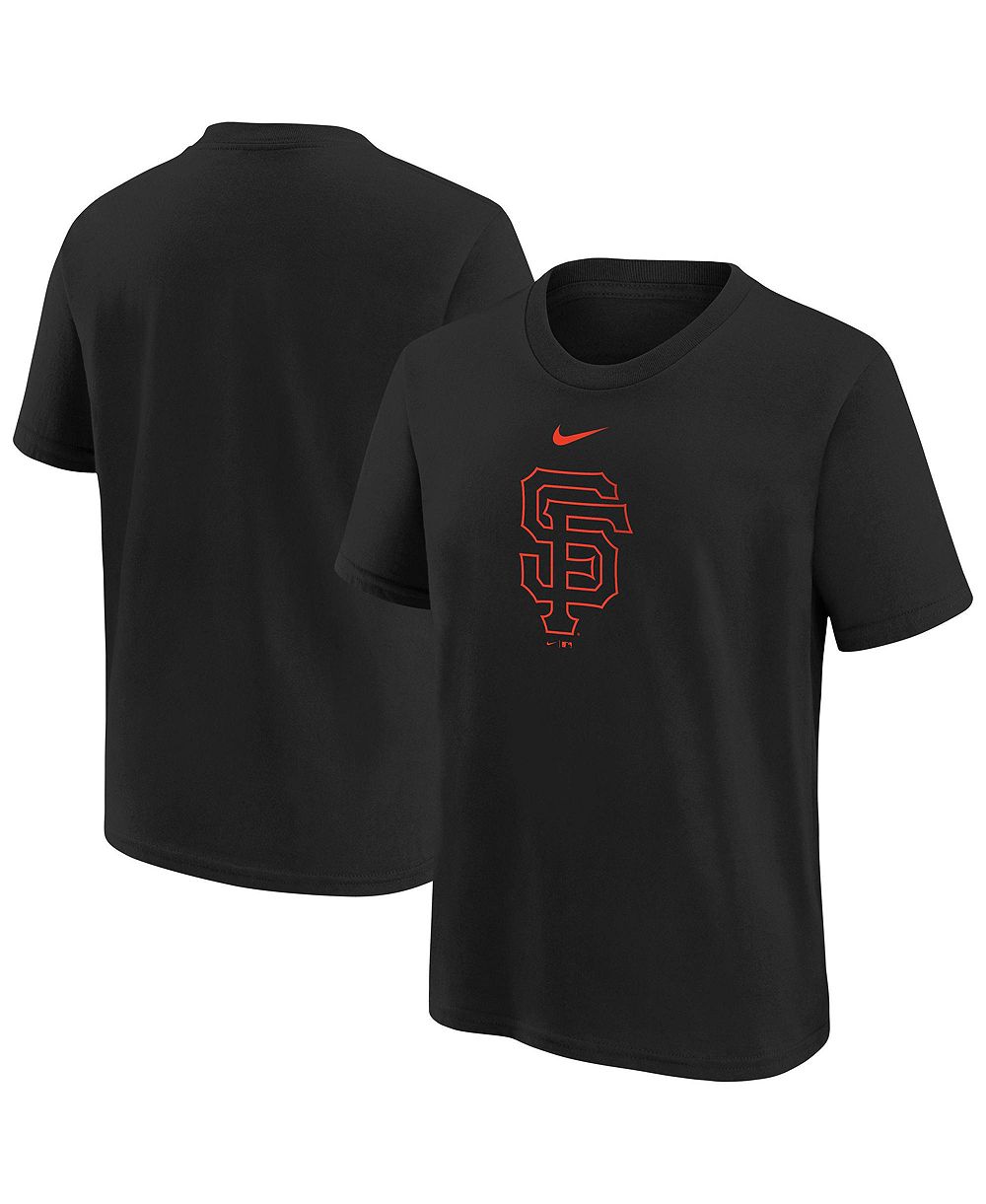 Nike футболка для мальчиков и девочек Black San Francisco Giants Large Logo