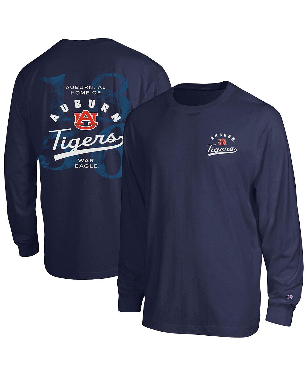 Champion мужская футболка с длинным рукавом Auburn Tigers
