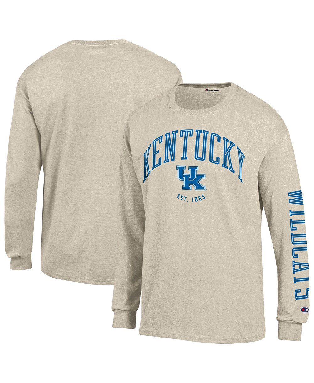 Champion Мужская футболка с длинным рукавом классического кроя Kentucky Wildcats