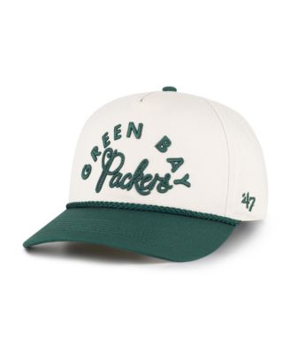 '47 Brand Женская регулируемая кепка Green Bay Packers Natural Green