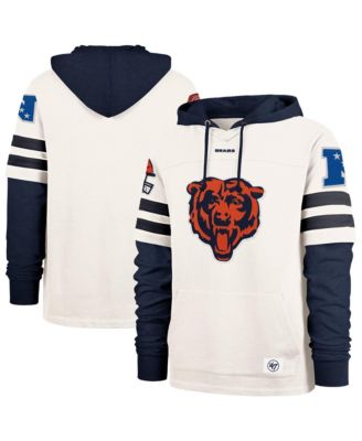 '47 Brand Мужское худи с завязками, Chicago Bears Split Zone Cornerback Duo