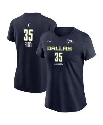 Nike Women's Dallas Wings Azzi Fudd Explorer Edition Printed Graphic Relaxed-Fit T-Shirt