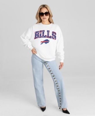 Gameday Couture Women's Buffalo Bills Sweet Play Oversized Pullover Sweatshirt