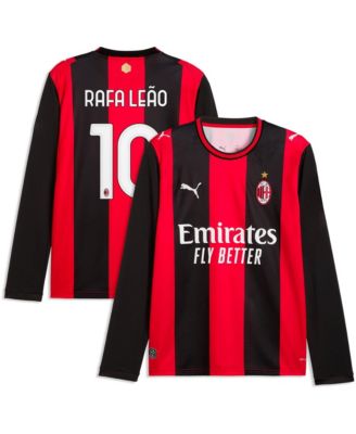 Мужская джерси Puma AC Milan Rafael Leão 2026/27 Home Long-Sleeve Crewneck Replica