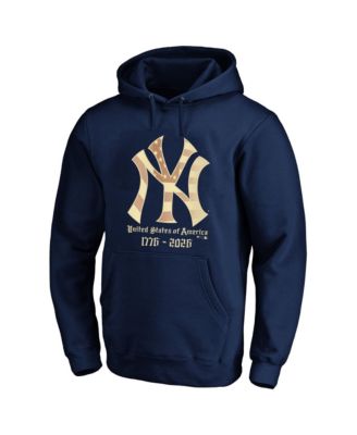Fanatics мужская толстовка с графическим принтом New York Yankees USA 1776-2026 Classic Fit Big & Tall
