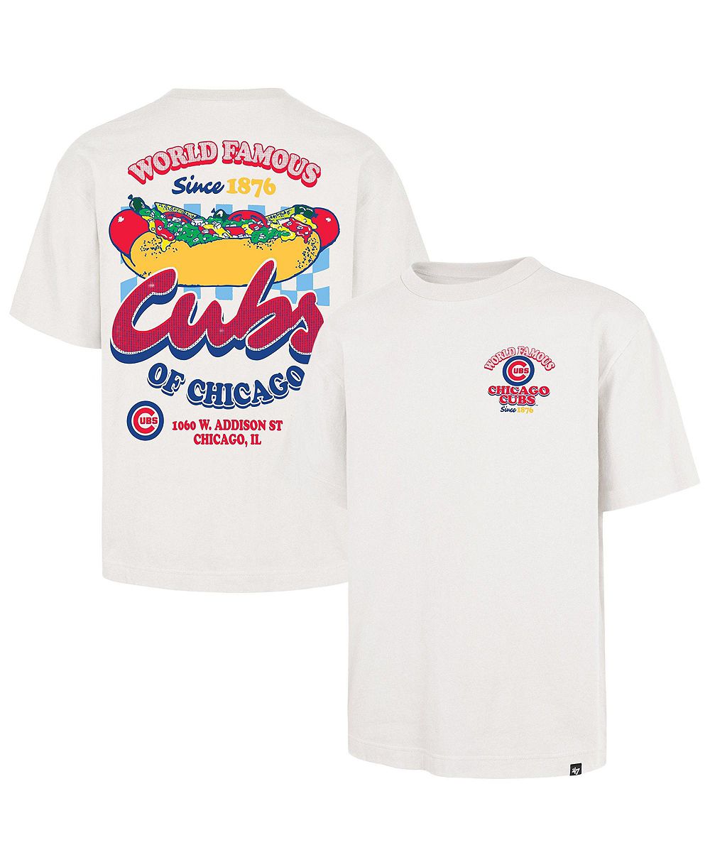 '47 Brand Мужская футболка Chicago Cubs Glizzy кремового цвета