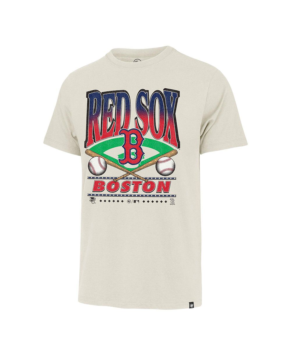 Мужская футболка '47 Brand Straight Shot Two Franklin с графическим принтом на груди Boston Red Sox
