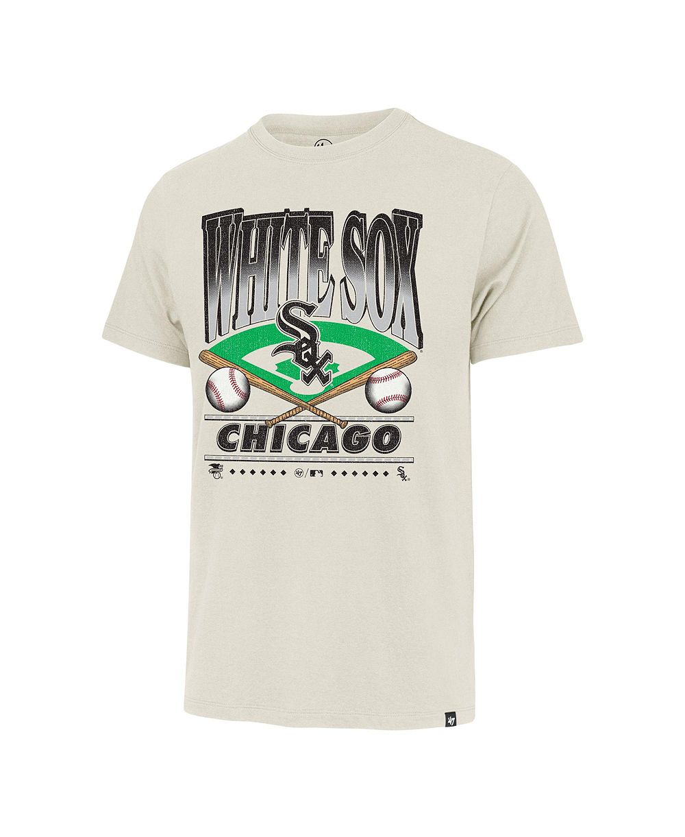 '47 Brand Мужская футболка Chicago White Sox Straight Shot с принтом Franklin, regular-fit