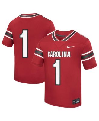 Nike репличная домашняя футбольная джерси Preschool 1 South Carolina Gamecocks, гранатовая