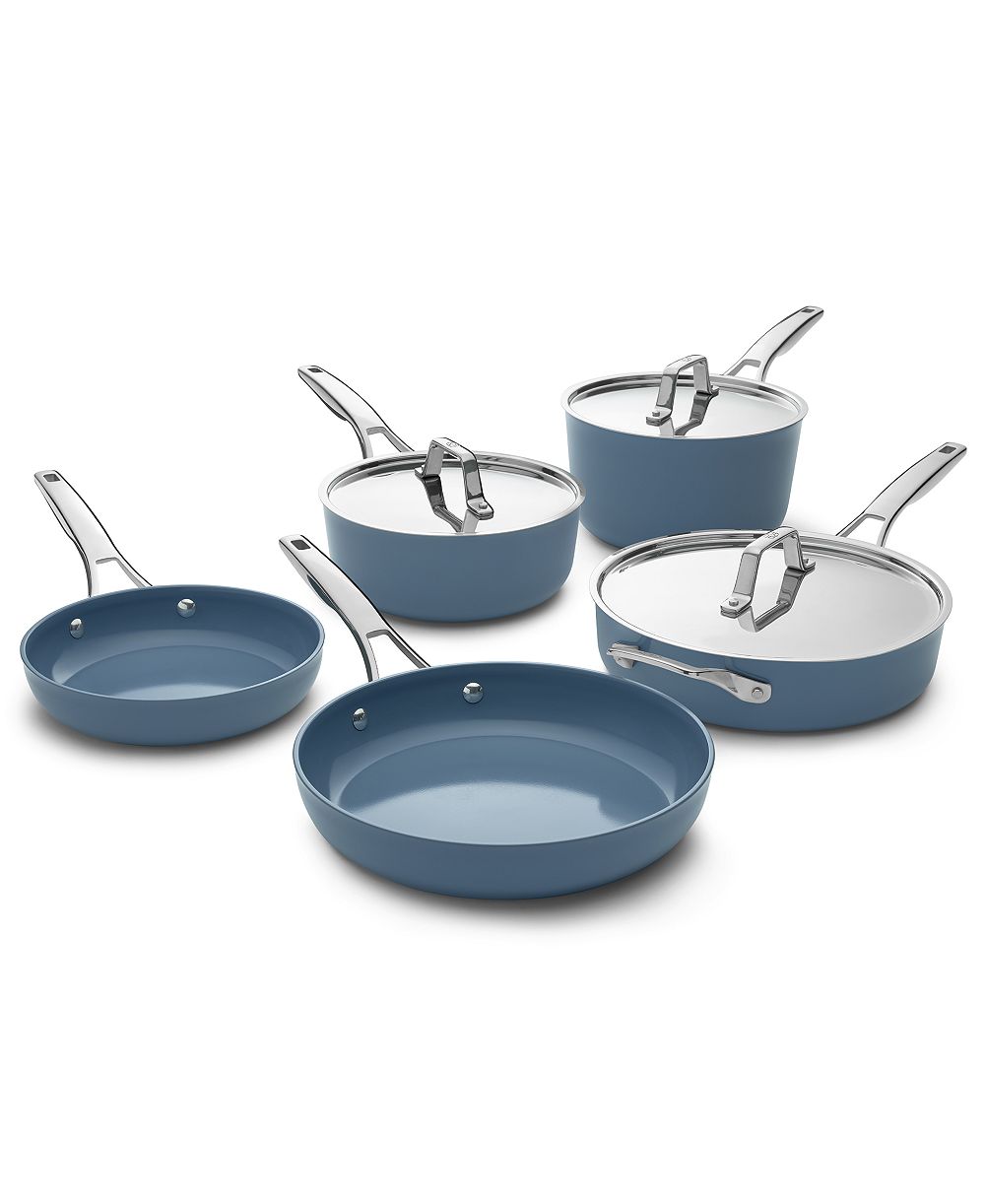 Calphalon Ceramic Premier набор посуды из 8 предметов