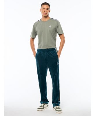 Sergio Tacchini Men's Forato Velour Track Pant
