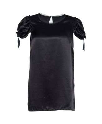 Женская шелковая блузка с пышным рукавом, Dolce & Gabbana, состояние б/у