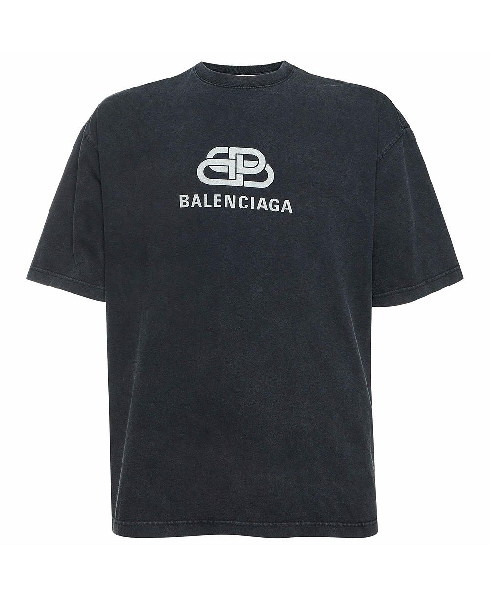 Pre-Owned Balenciaga женская хлопковая футболка