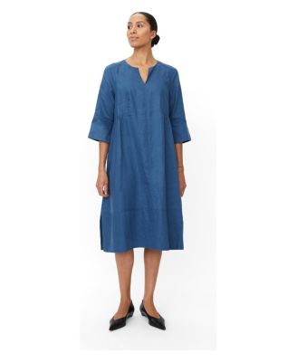 Женское льняное миди-платье Masai Copenhagen MaNasya V-Neck