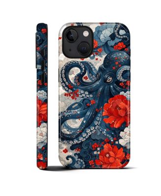 LISEN Phone Case Compatible with Apple iPhone, 2-Layer Durable, Crimson Abyss