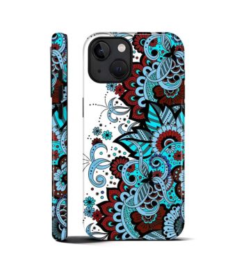 Blue mandala for iphone 15