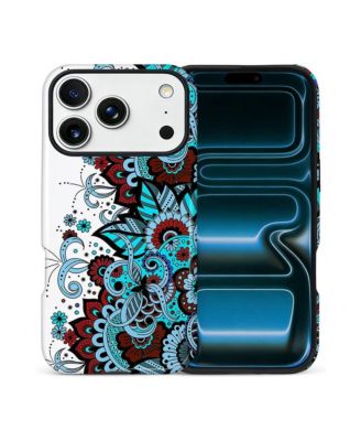 Blue mandala for iphone 17 pro max