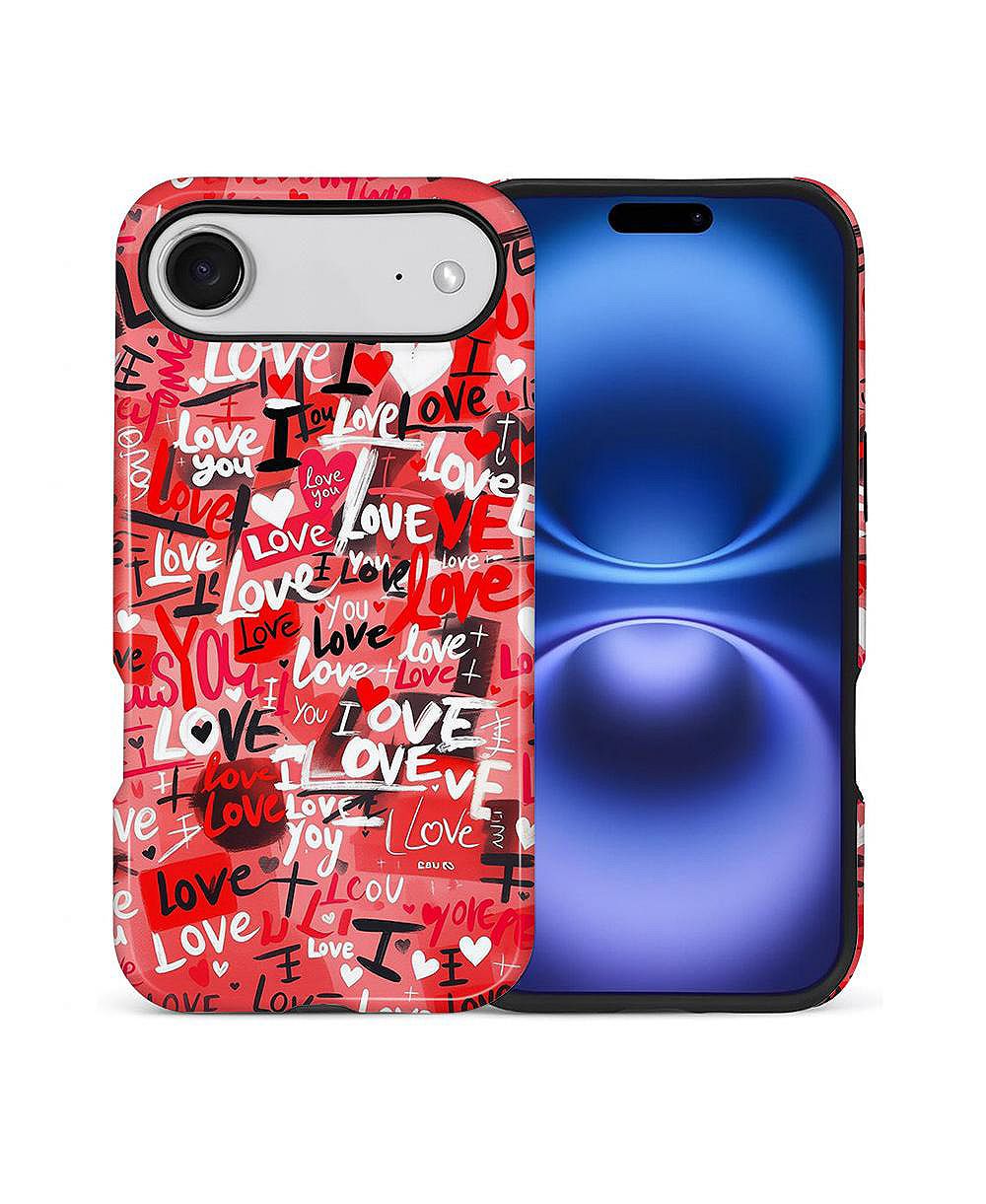 Чехол LISEN для Apple iPhone Air, 2-слойный прочный, Love Overload