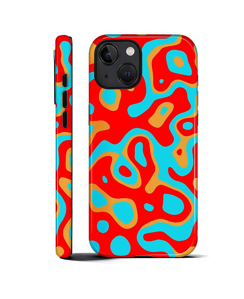 LISEN Защитный чехол для Apple iPhone 14 Plus, двухслойная защита, Liquid Terrain2