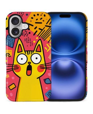 Surprised cat for iphone 16 plus