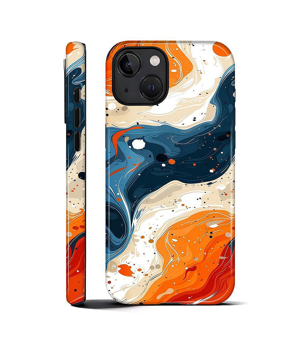 Чехол для телефона Lisen для Apple iPhone, 2-слойный прочный, жидкий горизонт