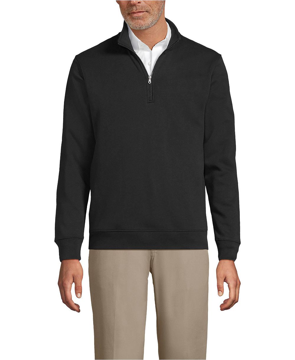 Lands' End Women's Quarter Zip Sweatshirt