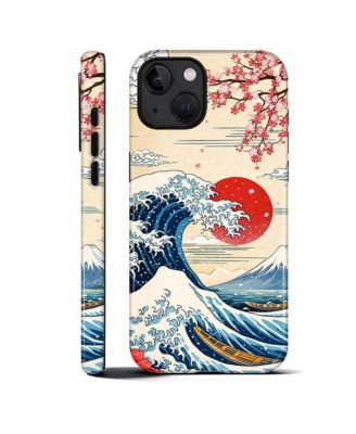 Crimson sun wave for iphone 15
