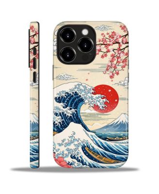 Crimson sun wave for iphone 16 pro