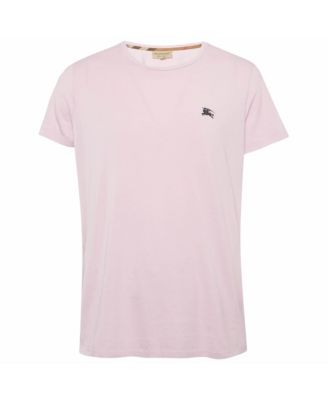 Pre-Owned Burberry Women's Embroidered Logo Jersey T-Shirt