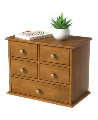 Walnut 5 drawers
