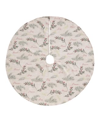 Elrene Holiday Tree Trimmings Tree Skirt, 48" x 48"
