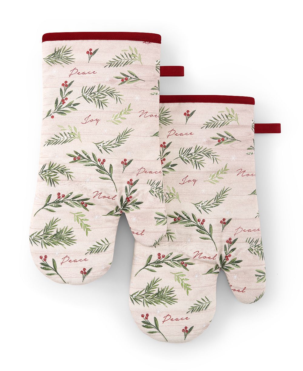 Подставки под горячее Elrene Holiday Tree Trimmings, набор из 2 шт.