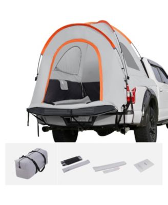 ECHTPeak SUV Camping Tent, 8'-8' SUV Tent Attachment for Camping, with Rain Layer and Carry Bag, PU2000mm Double Layer Truck Tent, for 6-8 Person