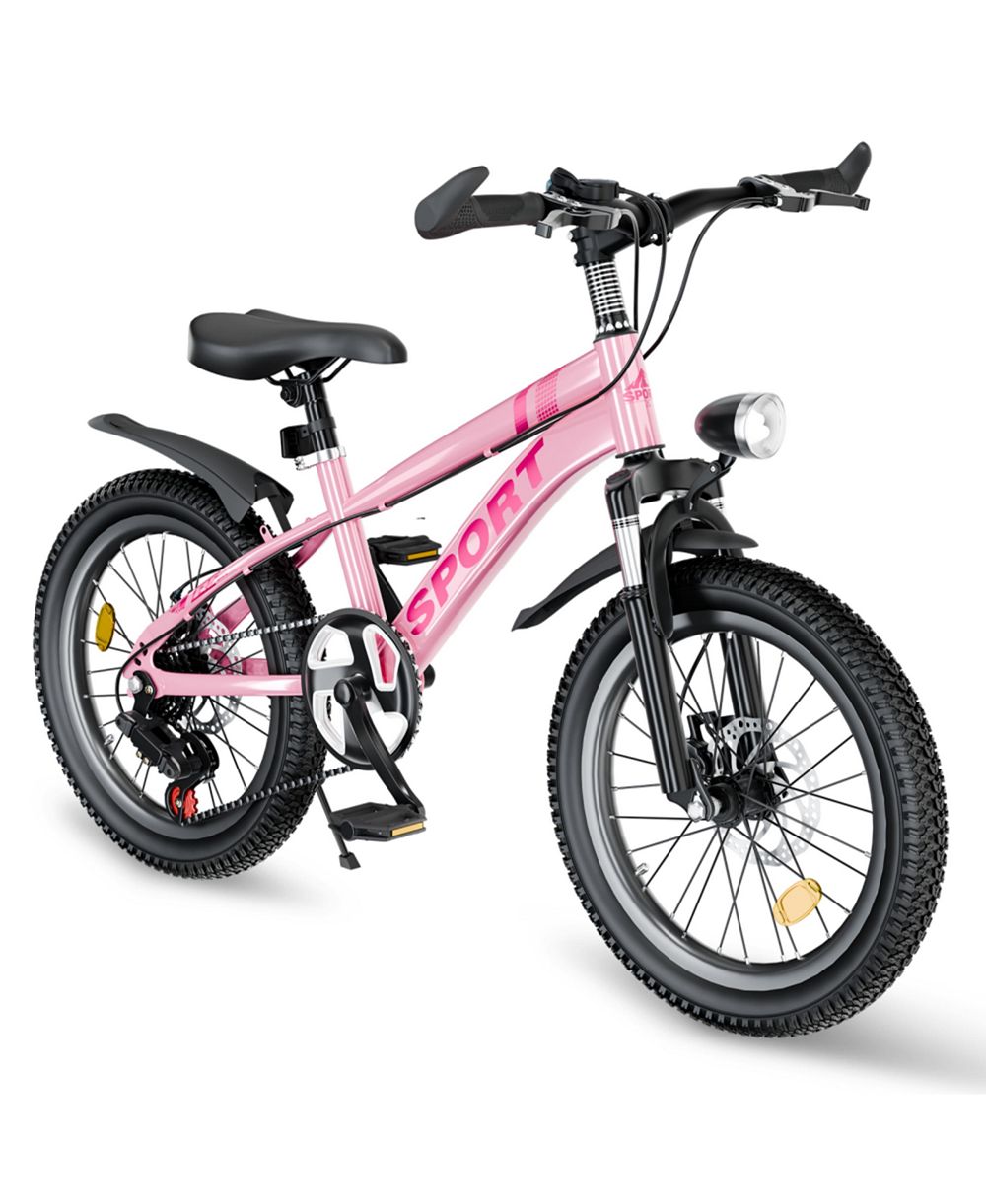 ECHTPeak горный велосипед 24 Inch 7-Speed Gears Dual Disc Brakes, для детей 7-12 лет