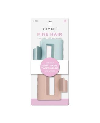Gimme Beauty мини-зажимы для тонких волос, для тонких и редких волос, дизайнерский аксессуар, нескользящий, 2 шт.