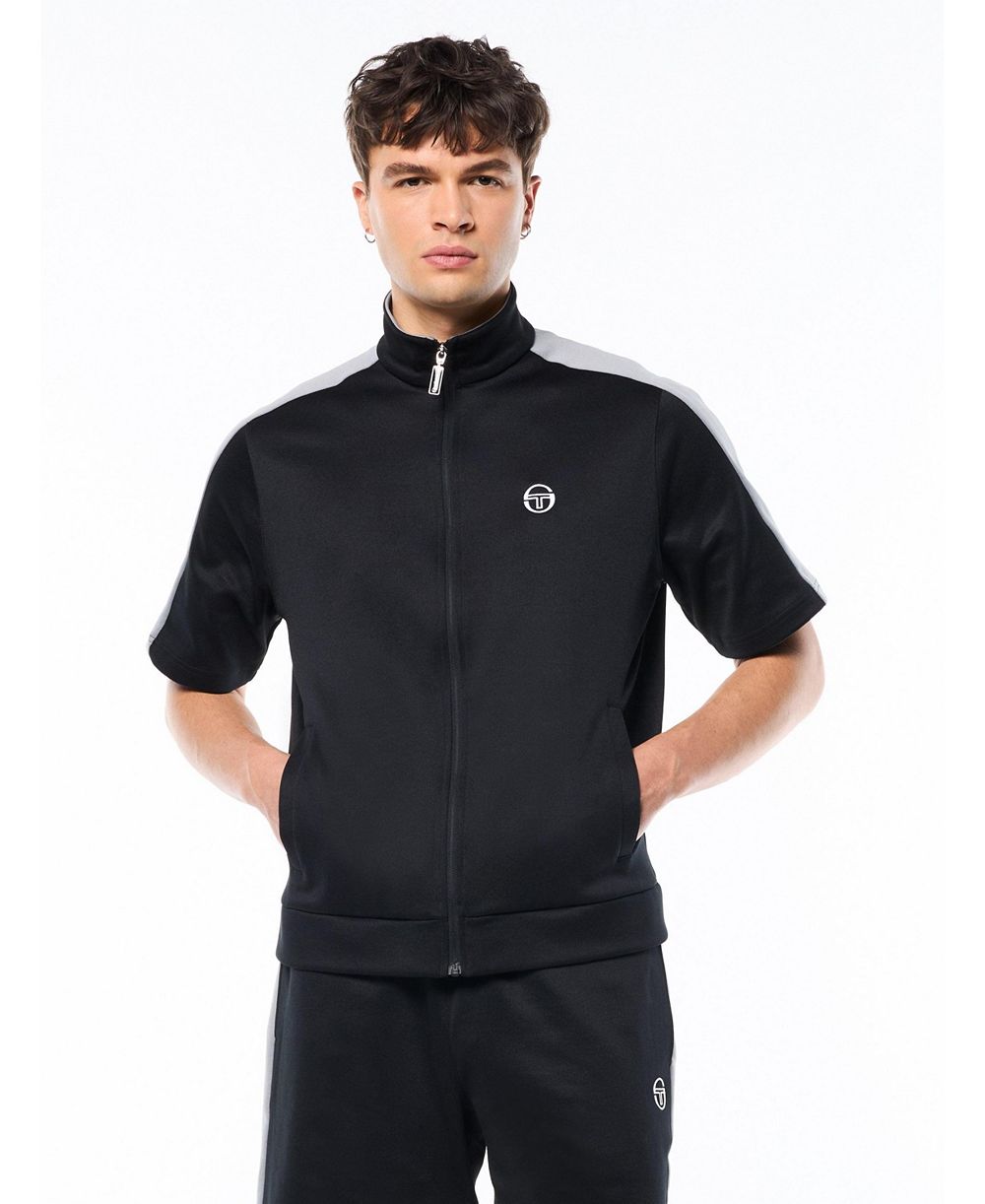 Sergio Tacchini Мужская спортивная куртка Viscotti с коротким рукавом