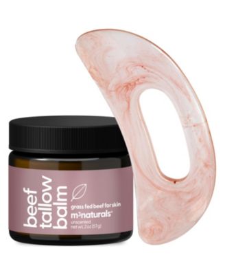 Набор бальзама M3 Unscented Beef Tallow Balm and Gua Sha Bundle
