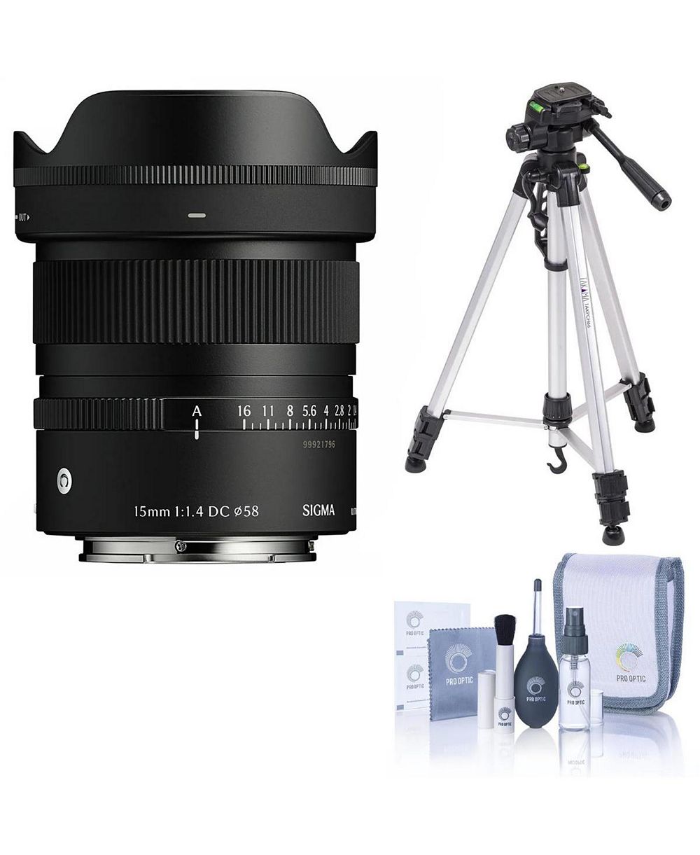 Sigma 15mm f/1.4 DC Contemporary Auto Focus Lens for Sony E Mount