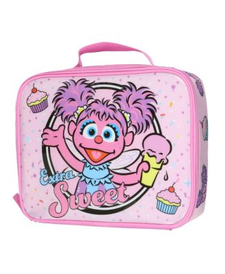 Sesame Street Lunch Box Extra Sweet Abby Caddabby Insulated Lunch Bag Tote 10"