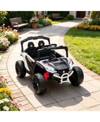 SEVORLEY 12V Kids Electric UTV Ride-On Truck with Parental Remote Control, Wheel Suspension and LED Lights, Ages 3-5