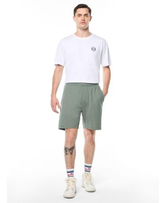 Sergio Tacchini Men's Premium-Knit Regular-Fit Pull-On Agiato Shorts, 6" Inseam
