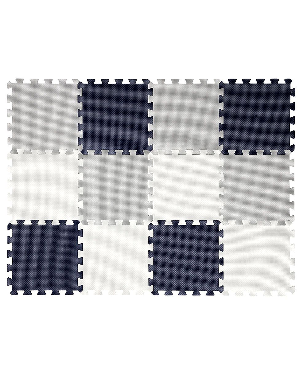 Easy Playhouse Interlocking Foam Tile Playmat, 12-Piece
