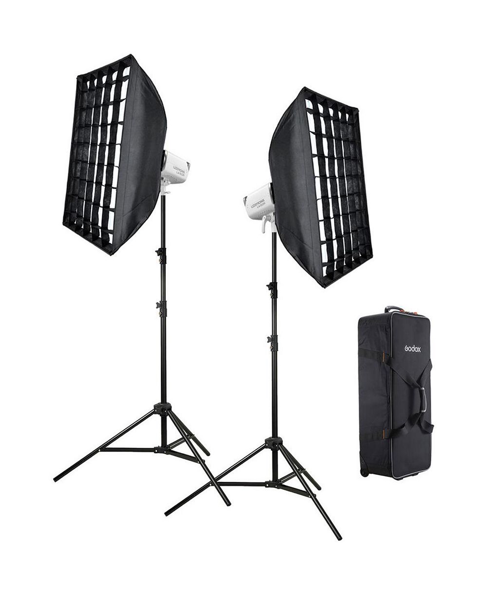 Godox Litemons LA300R RGB LED 2-Light Monolight Kit for Bowens Mount