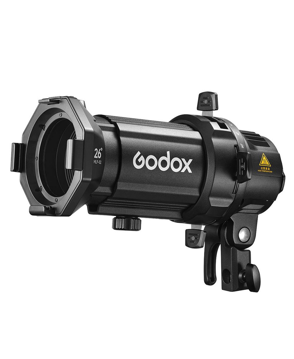 Godox MLP26K Interchangeable 26-Degree Projection Attachment Compatible with ML30 and ML60 LED Lights