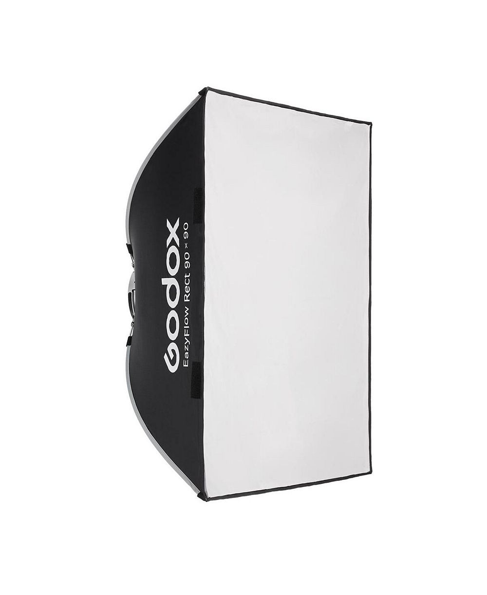 Godox EazyFlow Rect 90 x 90 Foldable Rapid-Setup Softbox, 35.4" x 35.4", Bowens Mount