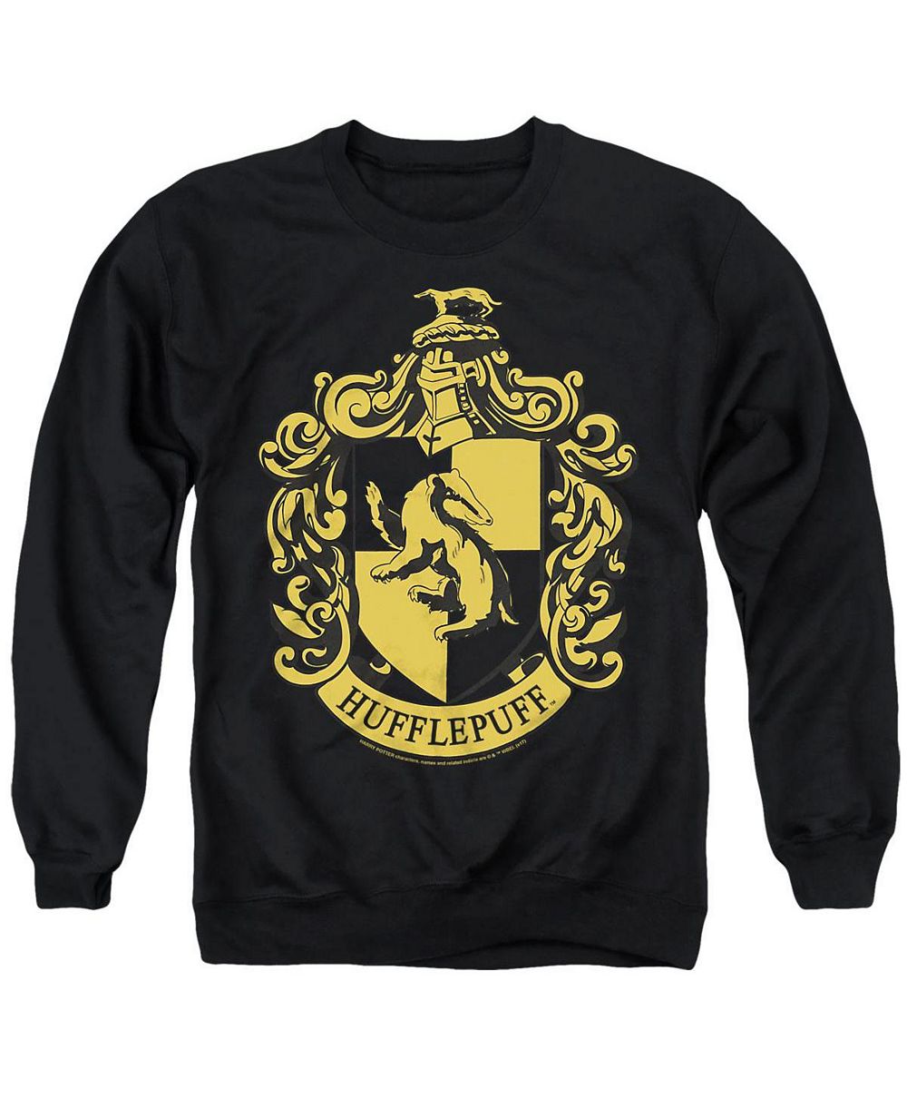Мужское свитшот Harry Potter Hufflepuff Crest из хлопка
