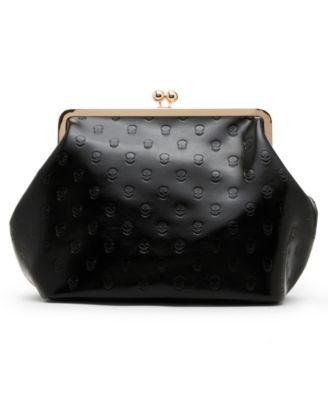 Большая клатч-сумка Betsey Johnson с тиснением в виде черепа