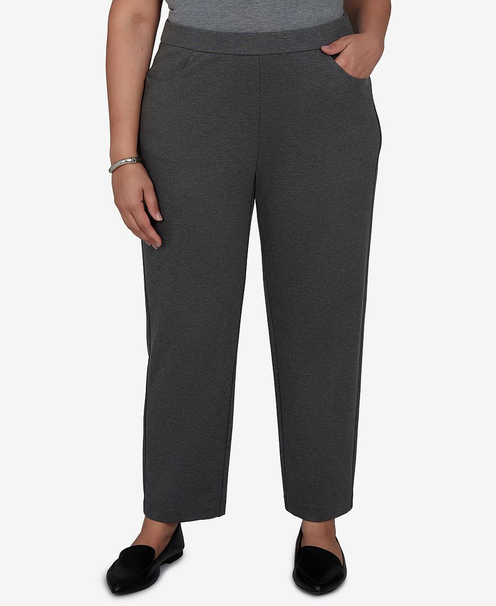 Брюки Alfred Dunner Plus Size Pull-On с завышенной талией